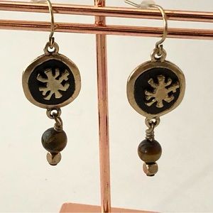 Costume jewelry earrings, hook style